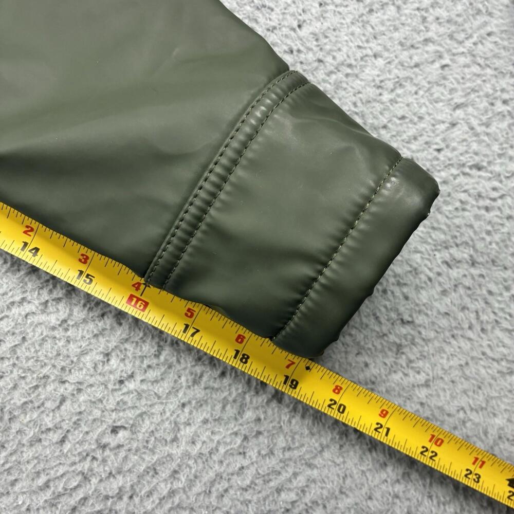 Superdry Green Toggle Duffle Jacket Women's Small Hooded Lined Utility Coat - Picture 7 of 15